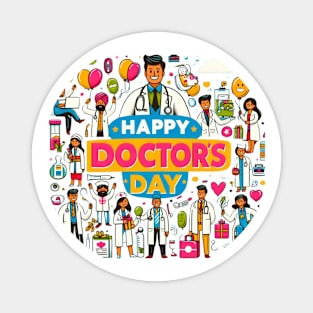 Happy doctor day Magnet